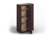 Valleywood Cabinetry 27-in W x 36-in H x 12-in D Rustic Hickory Blind Corner Wall Ready To Assemble Plywood Cabinet (Flat Panel Shaker Style)