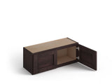Valleywood Cabinetry 30-in W x 12-in H x 12-in D Rustic Hickory Wall Ready To Assemble Plywood Cabinet (Flat Panel Shaker Door Style)