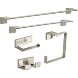 Delta Vero Double Towel Hook in Brilliance Stainless Steel, 1.7 in H x 4 in W x 2.3 in D