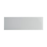 Giorbello True Gray 3-in x 9-in Glossy Glass Subway Wall Tile (5-sq. ft/ Carton)