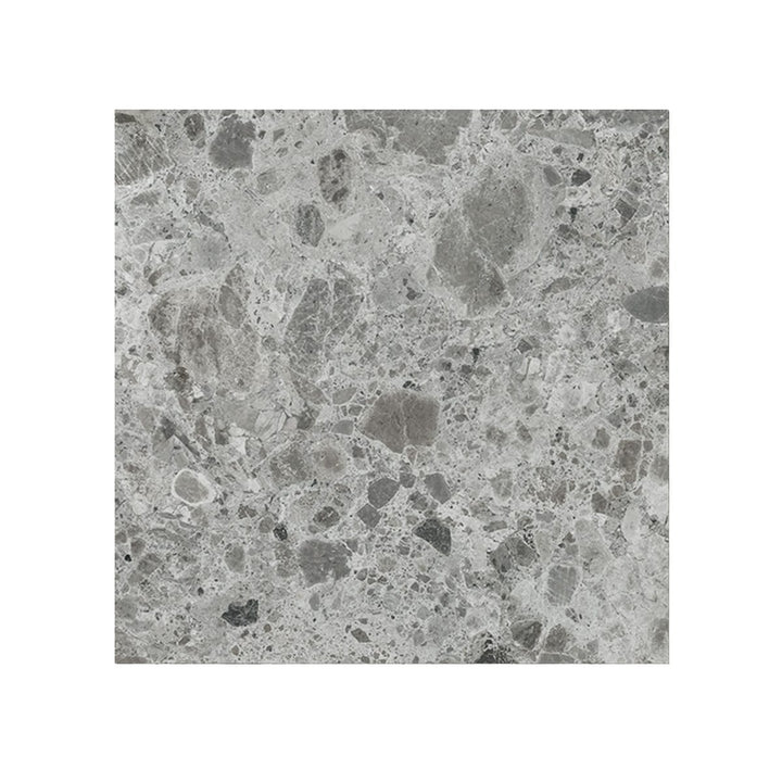 Giorbello (Sample) Ambience Terrazzo Gray 24-in x 24-in Matte Porcelain Stone Look Floor and Wall Tile