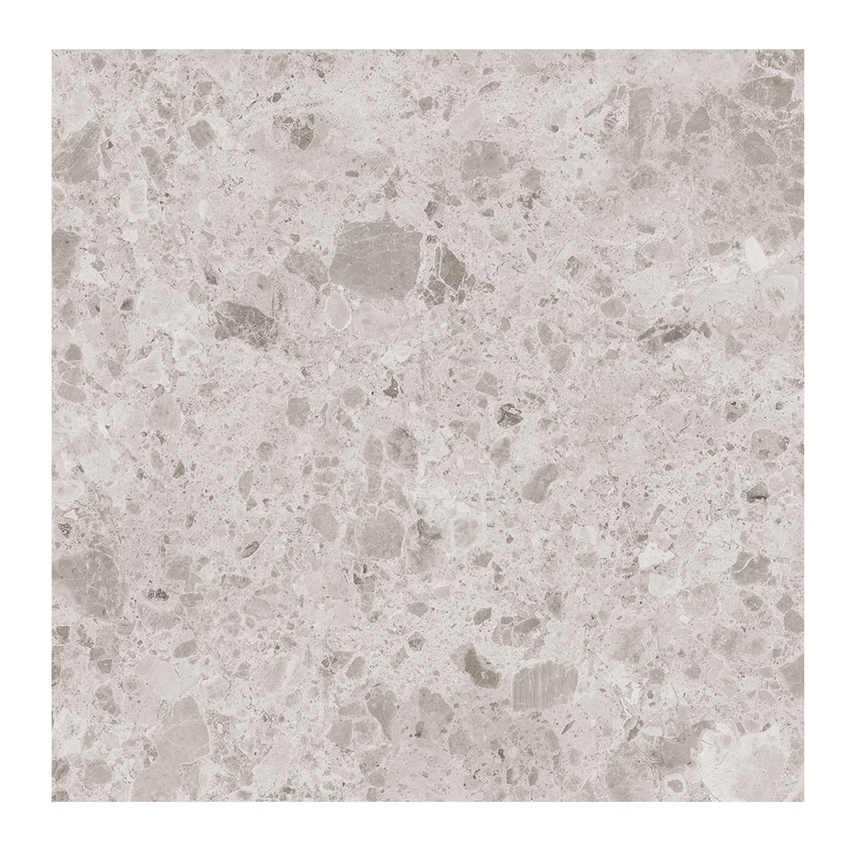 Giorbello Ambience Terrazzo Ivory 24-in x 24-in Matte Porcelain Stone Look Floor Tile (12-sq. ft/ Carton)