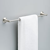 Delta Windemere 24-in Brushed Nickel Wall Mount Single Towel Bar