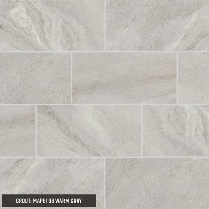 STAINMASTER Quartzite Sepia 12-in x 24-in Matte Porcelain Floor and Wall Tile product image