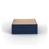 Valleywood Cabinetry 36-in W x 18-in H x 24-in D Marine Blue Birch Wall Ready To Assemble Plywood Cabinet (Flat Panel Shaker Door Style)