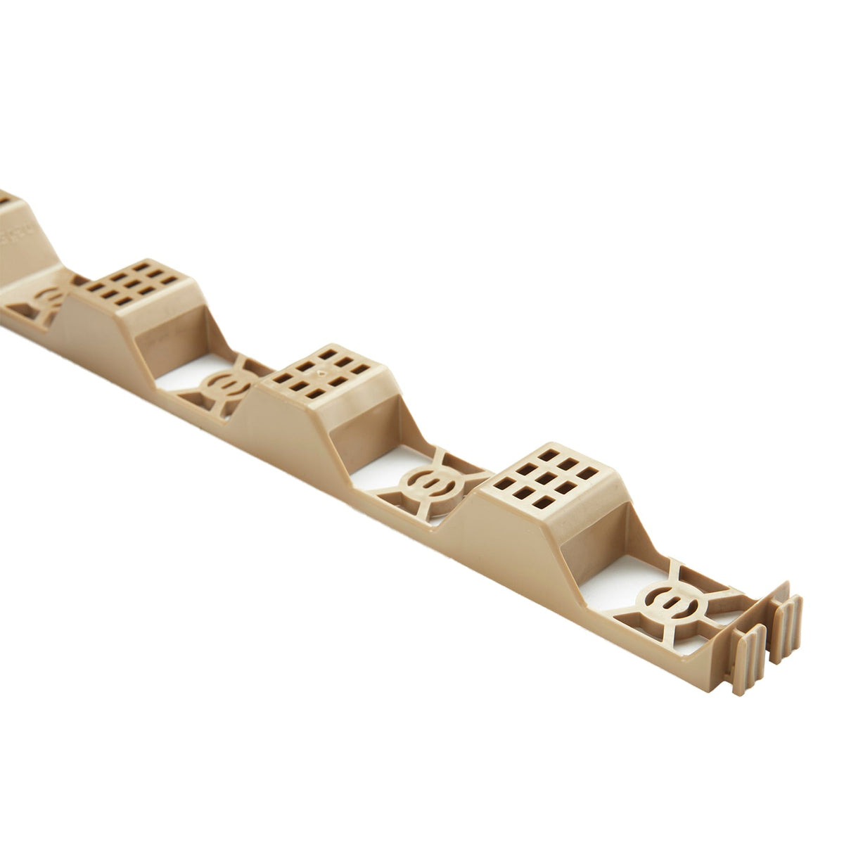 AmeriLux International CoverLite Plastic Vented Roof Panel Closure Strip, 6-Pack, 24-in Horizontal Profile