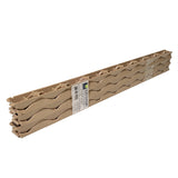 SUN 'N RAIN Horizontal Plastic Closure Strip, 24-in, Brown - SKU 94361