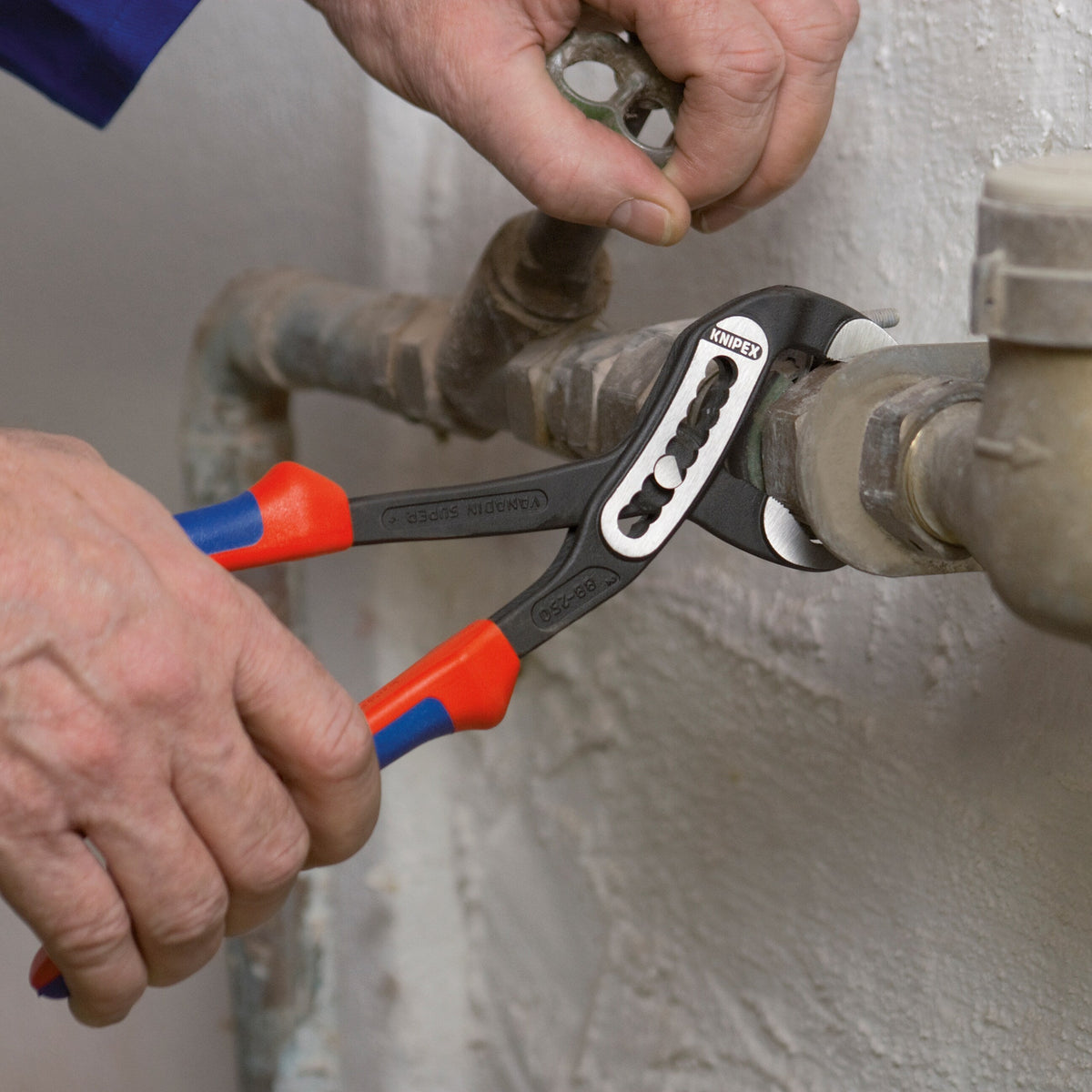 KNIPEX 10.1-in V-Jaw Tongue-and-Groove Pliers