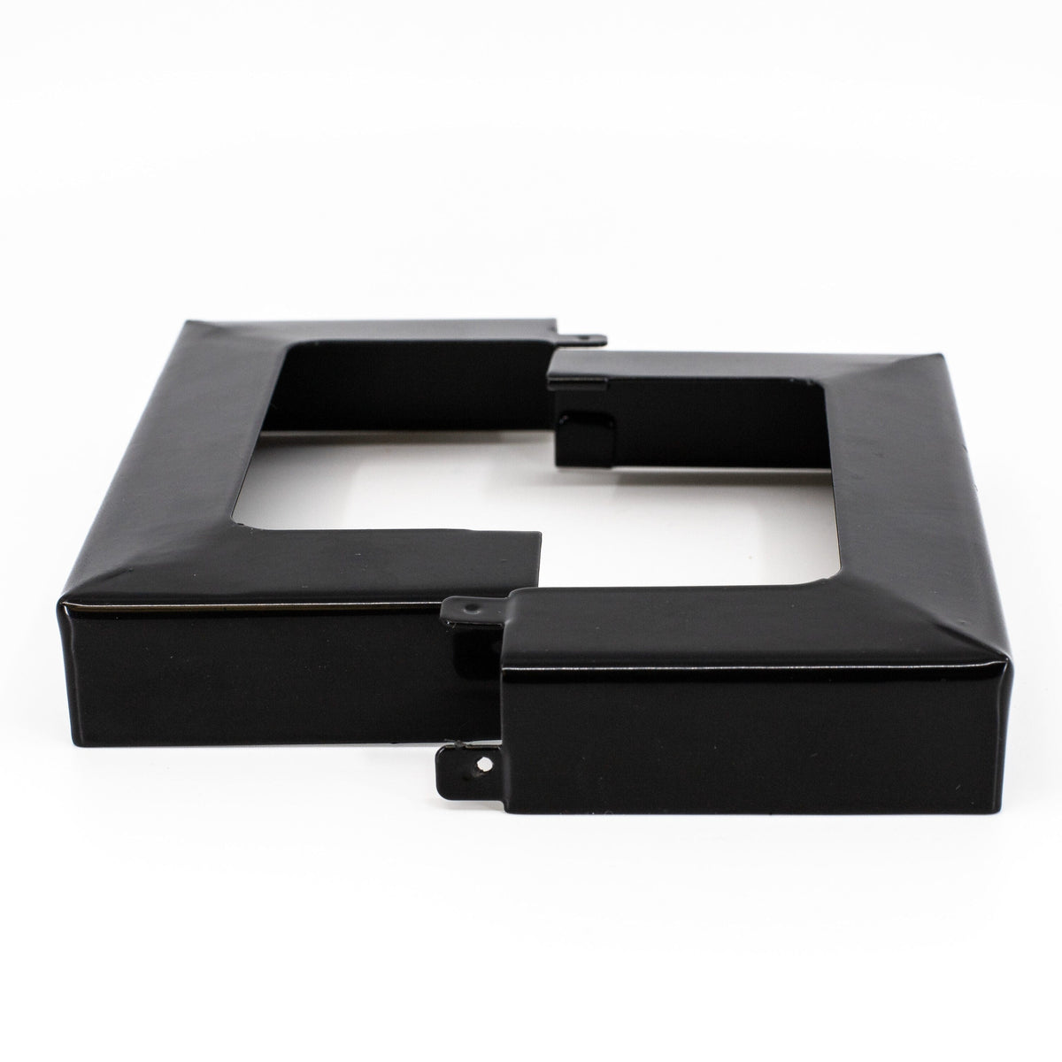 TITAN BUILDING PRODUCTS 6-in x 6-in Black Metal Deck Post Base Trim
