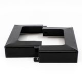 TITAN BUILDING PRODUCTS 6-in x 6-in Black Metal Deck Post Base Trim