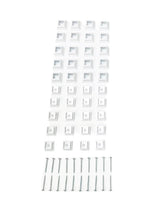 TITAN BUILDING PRODUCTS 3/4-in x 25-in Snap'n Lock Balusters White Plastic Square Deck Baluster (10-Pack)