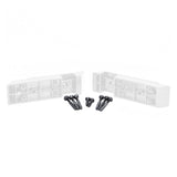 TITAN BUILDING PRODUCTS 3.5-in x 1.5-in Shadow rail connectors Polycarbonate Plastic Stair Connector