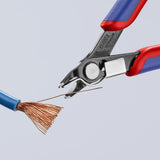 KNIPEX 5-in Precision Cutting Pliers, Chrome Vanadium, 78 41 125