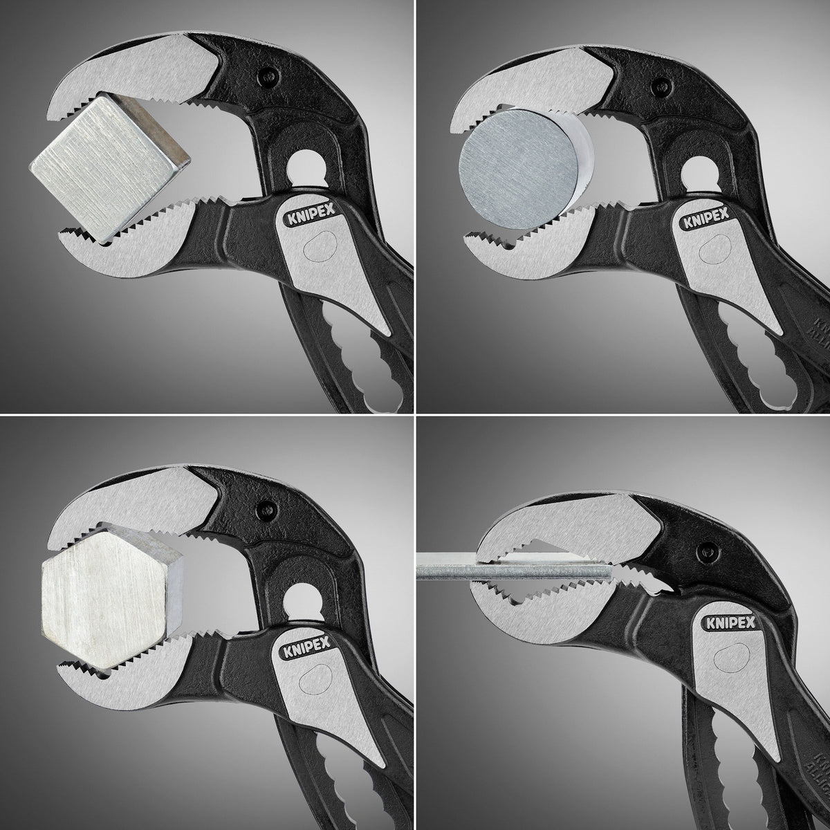 KNIPEX 10.1-in V-Jaw Tongue-and-Groove Pliers