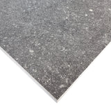 Giorbello (Sample) Ambience Natural Deep Gray 24-in x 24-in Matte Porcelain Stone Look Floor and Wall Tile