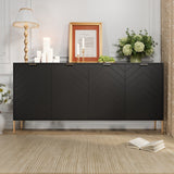 Clihome 17.72-in W x 30.12-in H Mdf Black Freestanding Utility Storage Cabinet