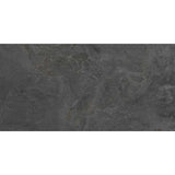 Apollo Tile Splendor Slate Black 24-in x 48-in Matte Porcelain Brick Cement Look Floor and Wall Tile (15.55-sq. ft/ Carton)