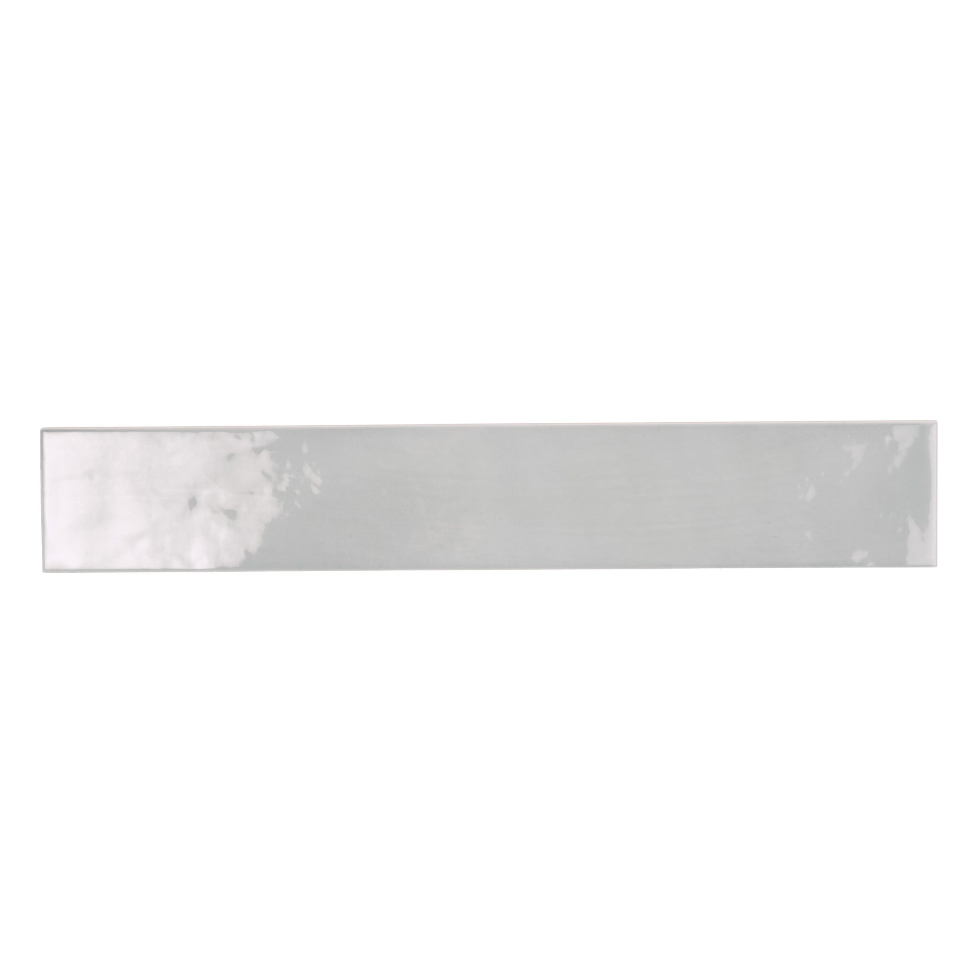 Apollo Tile Silken Benjamin Moore Smoke 3-in x 16-in Glossy Ceramic Brick look Wall Tile product image