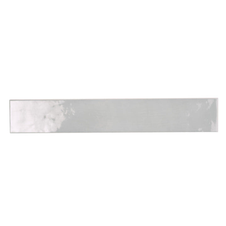Apollo Tile Silken Benjamin Moore Smoke 3-in x 16-in Glossy Ceramic Brick look Wall Tile product image