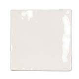 Apollo Tile Silken Ivory White 4-in x 4-in Glossy Ceramic Stone Look Floor and Wall Tile (5.38-sq. ft/ Carton)