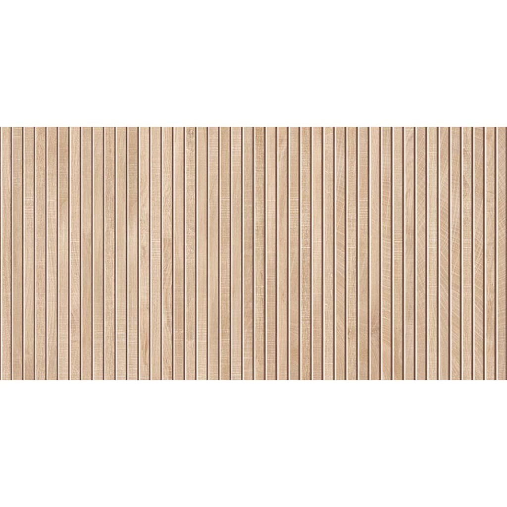 Apollo Tile Bois Maple 24-in x 48-in Matte Porcelain Brick Patterned Floor and Wall Tile (15.49-sq. ft/ Carton)