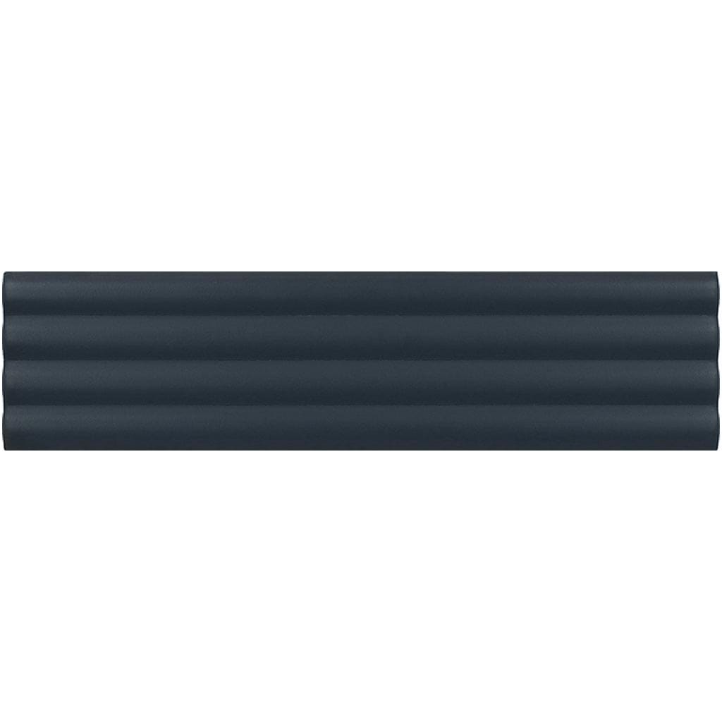 Apollo Tile Arte Blue 2-in x 8-in Matte Ceramic Brick Patterned Floor and Wall Tile (4.1-sq. ft/ Carton)