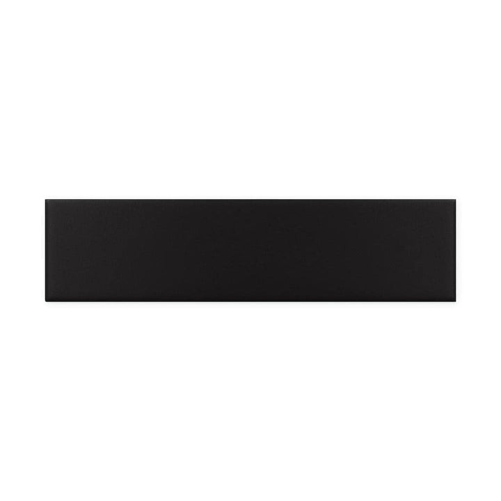 Apollo Tile Arte Black 2-in x 8-in Matte Ceramic Brick look Floor and Wall Tile product image