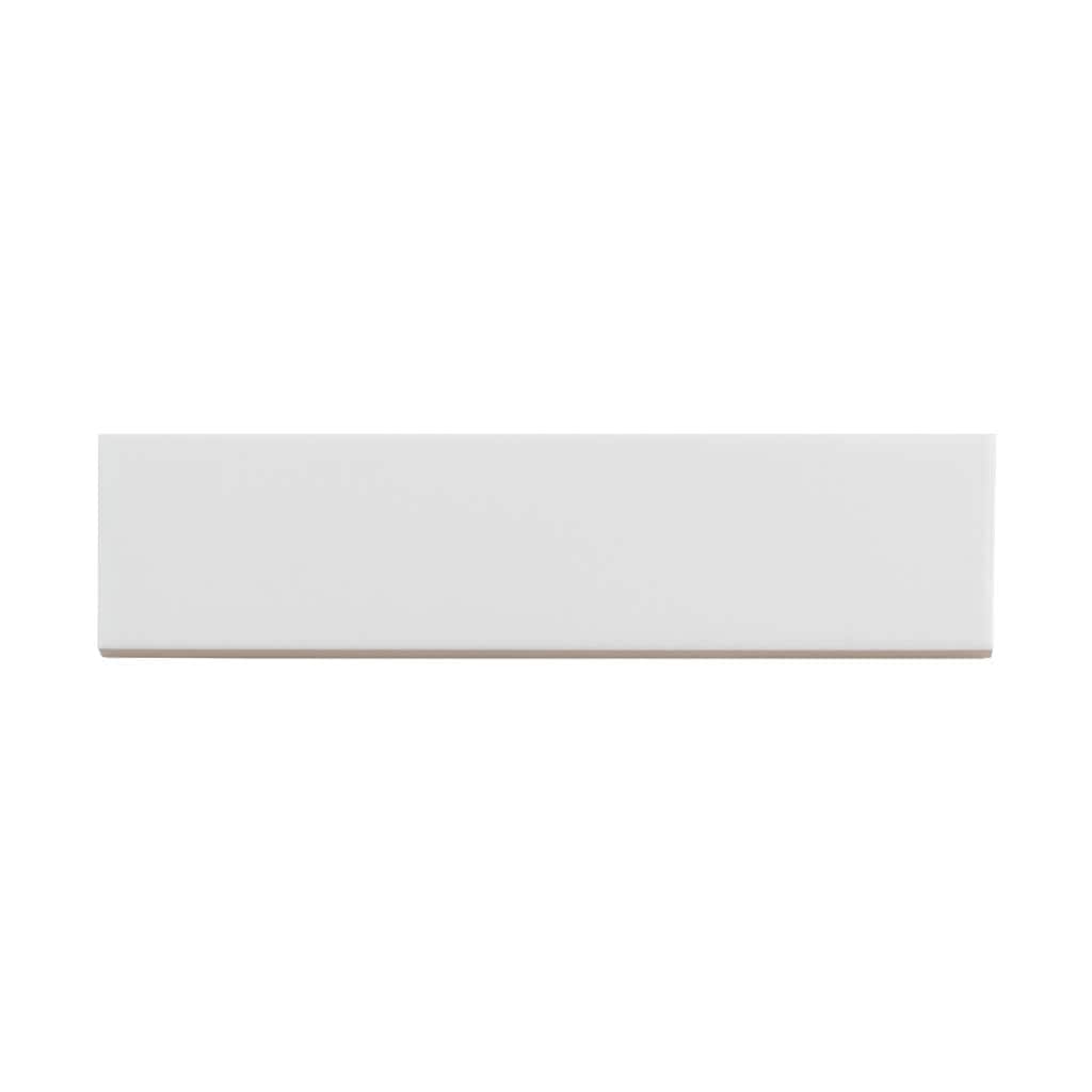 Apollo Tile Arte White 2-in x 8-in Matte Ceramic Brick Look Floor and Wall Tile (5.4-sq. ft/ Carton)