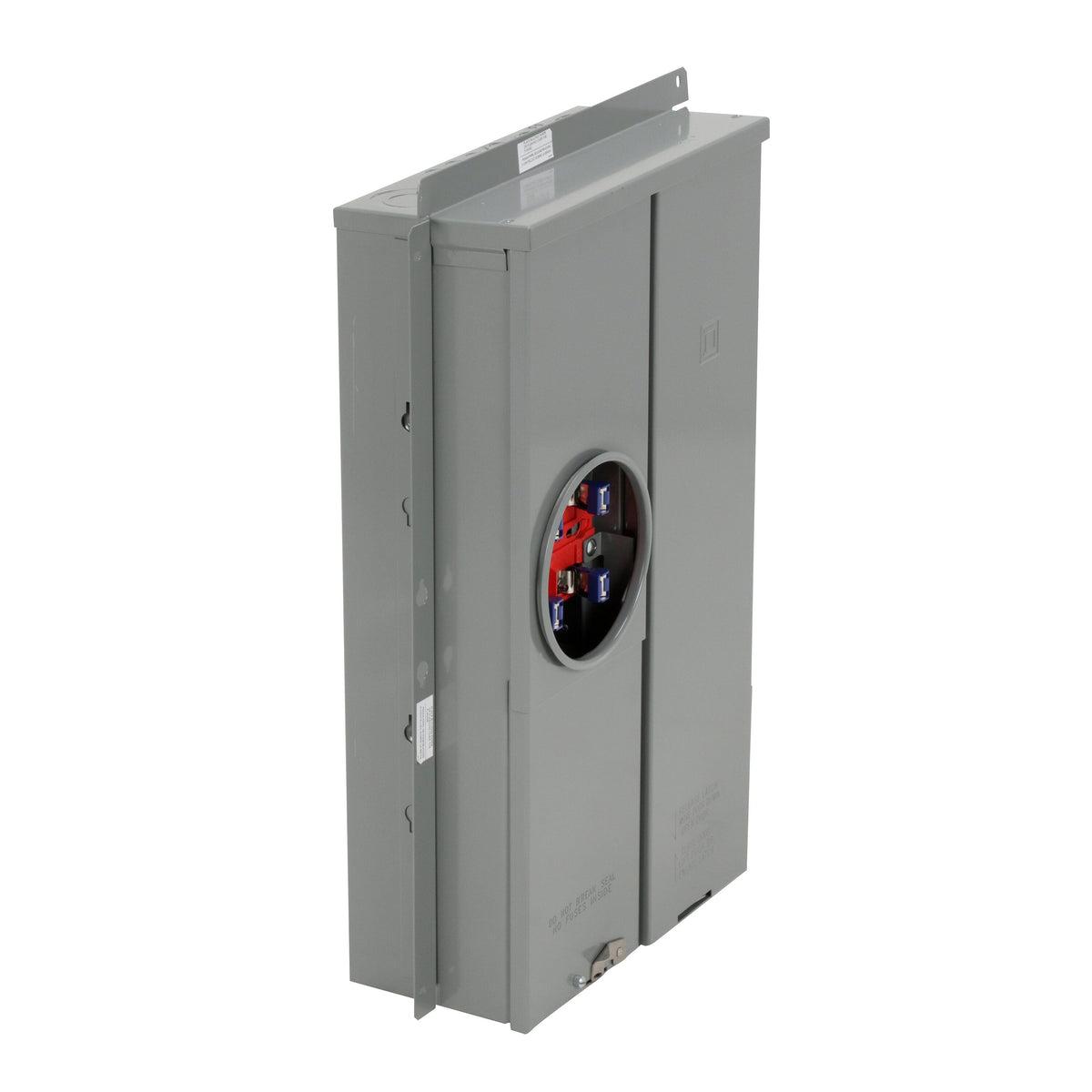 Square D Homeline Ring Type Overhead/Underground 125-Amp 16-space load center - interior view