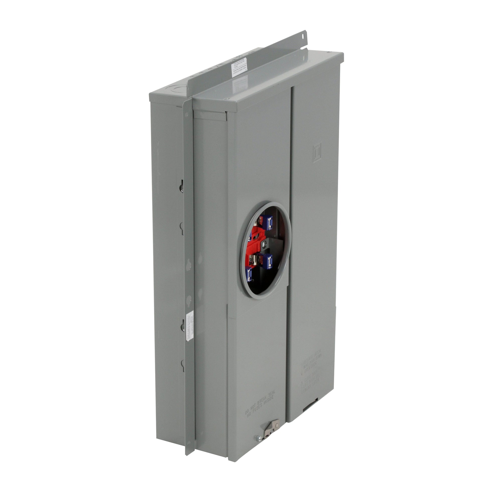 Square D Homeline Ring Type Overhead/Underground 125-Amp 16-space load center - interior view