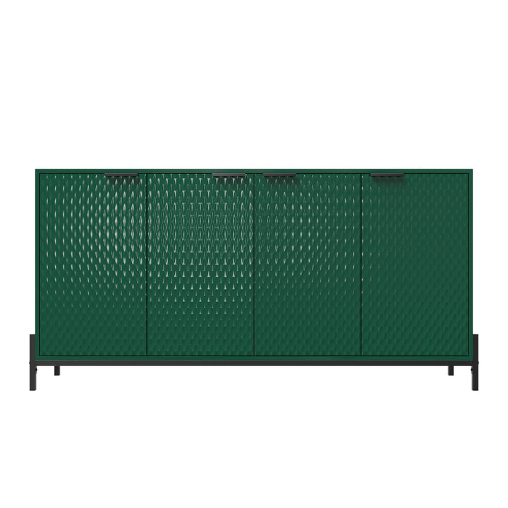 Clihome 15.67-in W x 31.5-in H Mdf Green Freestanding Utility Storage Cabinet
