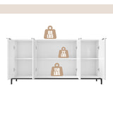 Clihome 15.67-in W x 31.5-in H Mdf White Freestanding Utility Storage Cabinet