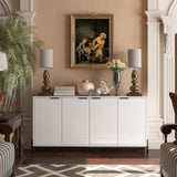 Clihome 15.67-in W x 31.5-in H Mdf White Freestanding Utility Storage Cabinet