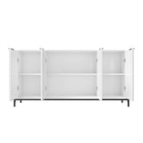 Clihome 15.67-in W x 31.5-in H Mdf White Freestanding Utility Storage Cabinet