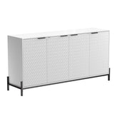 Clihome 15.67-in W x 31.5-in H Mdf White Freestanding Utility Storage Cabinet