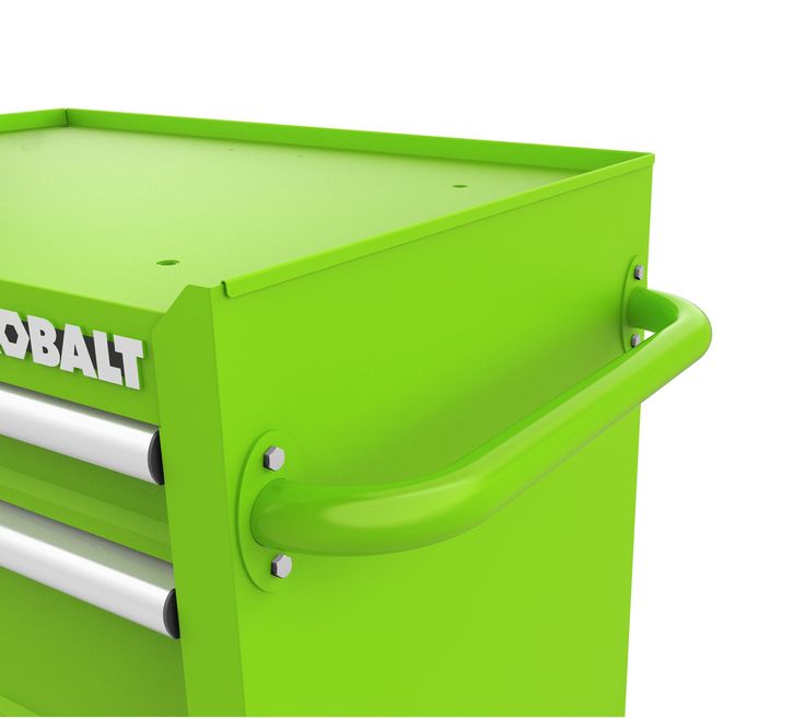 Kobalt 26.7-in W x 33-in H 4-Drawer Steel Rolling Tool Cabinet (Green)