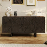 Clihome 15.75-in W x 30.71-in H Mdf Brown Freestanding Utility Storage Cabinet