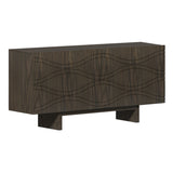 Clihome 15.75-in W x 30.71-in H Mdf Brown Freestanding Utility Storage Cabinet
