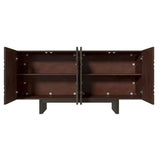 Clihome 15.75-in W x 30.71-in H Mdf Brown Freestanding Utility Storage Cabinet