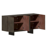 Clihome 15.75-in W x 30.71-in H Mdf Brown Freestanding Utility Storage Cabinet