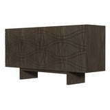 Clihome 15.75-in W x 30.71-in H Mdf Brown Freestanding Utility Storage Cabinet