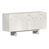 Clihome 15.75-in W x 30.71-in H Mdf White Freestanding Utility Storage Cabinet