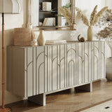 Clihome 15.75-in W x 30.71-in H Mdf White Freestanding Utility Storage Cabinet