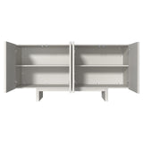 Clihome 15.75-in W x 30.71-in H Mdf White Freestanding Utility Storage Cabinet