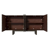 Clihome 15.75-in W x 30.71-in H Mdf Brown Freestanding Utility Storage Cabinet