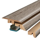 SimpleSolutions 2.37-in x 78.7-in Trenton Oak MDF 4-in-1 Floor Moulding