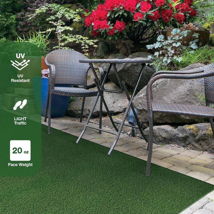 TrafficMaster Putting Green Turf 6 ft. x 8 ft. Artificial Grass Rug