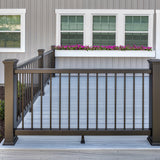 Trex 4.5-in x 4.5-in x 4-ft Charcoal Black Composite Deck Post Sleeve
