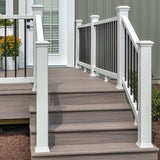 Trex 4-in x 4-in Enhance Classic White Composite Deck Post Cap