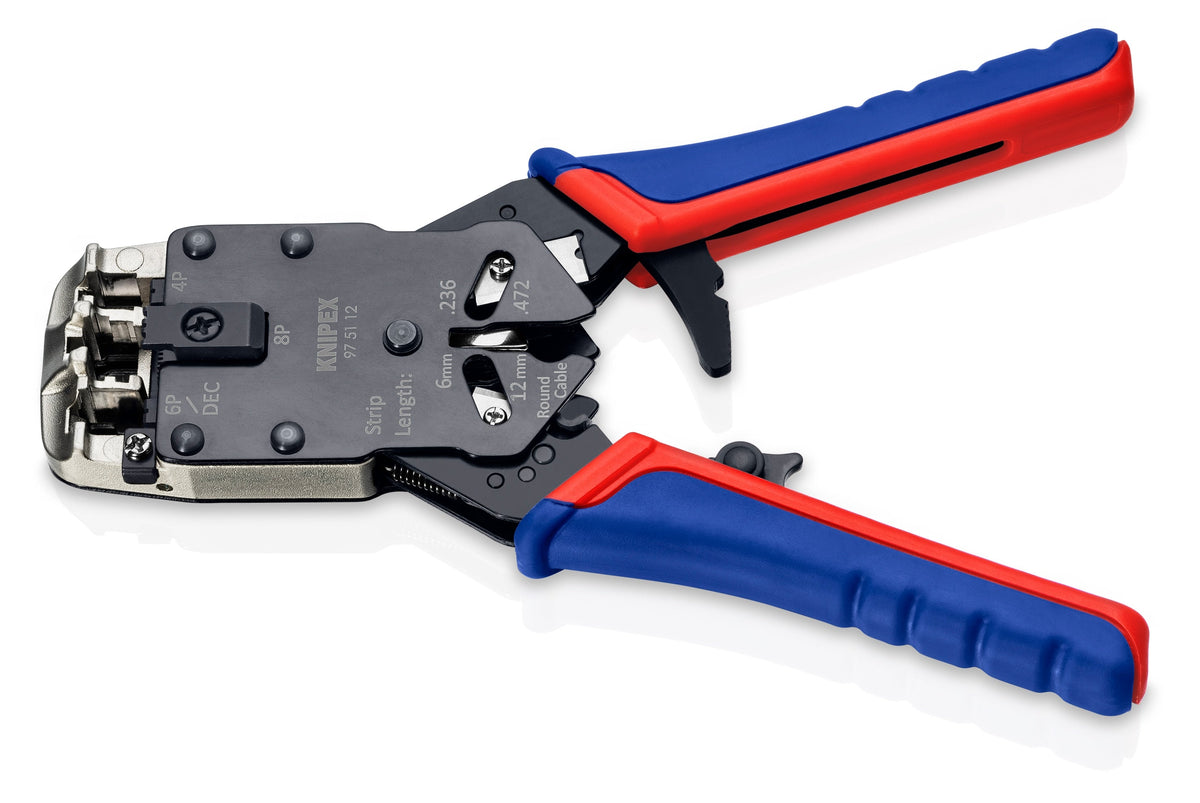 KNIPEX 8.2-in Electrical/Crimping Pliers, 97 51 12